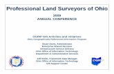 Professional Land Surveyors of Ohiogis3.oit.ohio.gov/OGRIPWeb/PLSO/2009/2009_PLSO_OGRIP.pdfProfessional Land Surveyors of Ohio . OHIO GEOGRAPHICALLY REFERENCED ... • Enhance service