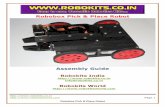 Robobox Pick & Place Robot - Robokits India, Easy to use, …robokits.download/documentation/Robobox_Tutorial.pdf ·  · 2015-01-09Robobox Pick & Place robot is a multipurpose pre-programmed