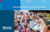 Expanded Programme on Immunization (EPI) -  · PDF fileEPI Expanded programme on immunization ... 1SEAR annual EPI reporting form, 2016 and WHO, ... 250 300 0 20 40 60 80 100 511