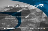 FrontRunners for Help Desk Software report - · PDF fileJANUARY 2017 4 INTRODUCTION This FrontRunners analysis is a data-driven assessment identifying products in the Help Desk software