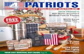 2017 HOLIDAY CATALOG - 4Patriots - Survival Food, · PDF fileYOUR 2017 SURVIVAL GIFT GUIDE Page 10. EE! GREEN DRINK ... long-term investment you ... survival skills while playing cards!