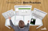 Service Desk Best Practices - thinkhdi.com/media/HDICorp/Files/White-Papers/whtppr... · 2 Oftentimes, the terms service desk and help desk are used interchangeably; however, they
