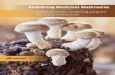 Redefining Medicinal Mushrooms - Whole Foods Magazine · PDF fileRedefining Medicinal Mushrooms A new scientific screening program for active compounds