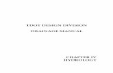 TDOT DESIGN DIVISION DRAINAGE MANUAL - TN.gov · PDF fileTDOT DESIGN DIVISION DRAINAGE MANUAL ... from precipitation for the design of the highway drainage system and any ... design