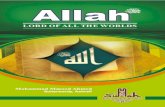 ALLAH - Suffah  · PDF fileisme‐azam ... allah loves us and we should love him