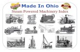 Made In Ohio - leehite.orgleehite.org/documents/Made In Ohio Steam Powered Machinery.pdf · Made In Ohio–Steam Powered ... doctor pumps, soil boring and well drilling ... Preslar-Crawley