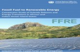 Fossil Fuel to Renewable Energy - United Nations Office for … Islands... ·  · 2015-02-03of fossil fuel to renewable energy (FFRE) ... fiscal system should be institutionalised