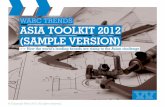 WARC TRENDS ASIA TOOLKIT 2012 (SAMPLE VERSION) · PDF fileVodafone used social to amplify work featuring its Zoozoo char-acters in India Much has been written about social ROI –