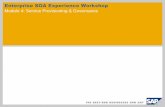 Enterprise SOA Experience Workshop - SAP. enterprise SOA Service Development Governance Process 2. Investment Approval Process - Service Design Example 3. Service Implementation 4.