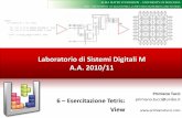 Laboratorio di Sistemi Digitali M A.A. 2010/11lia.deis.unibo.it/Courses/SistDigitali/contenuti/4 Esercitazione... · alma mater studiorum –university of bologna deis - department