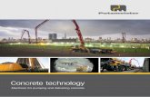 Concrete technology - Putzmeister Concrete Pumps · PDF fileTruck-mounted concrete pumps The intelligent power packages We can provide first-class placing booms with a vertical reach