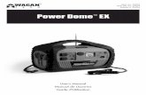Power Dome EX - Emergency Essentials | Food Storage ...beprepared.com/media/manuals/cm_p500_wagan_power... · devices such as MP3s or CD players ... Power Dome™ EX by Wagan Tech