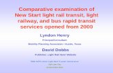 Comparative examination of New Start light rail transit ...onlinepubs.trb.org/onlinepubs/conferences/2012/LRT/LHenry.pdf · Comparative examination of New Start light rail transit,