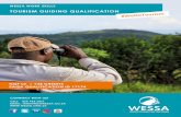 TOURISM GUIDING QUALIFICATION - wessa.org.zawessa.org.za/.../wp...Tourism_Guiding_qualification_flyer_-_Jan_18.pdf · 13584 Participate in sustainable ... 11803 Apply basic written
