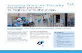 Imaging premium foundry, expertise provider to high · PDF filevolume projects. Our significant ... CMOS technology CIS technology. Title: Imaging premium foundry, expertise provider