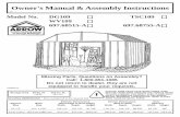 Owner's Manual & Assembly Instructions - Arrow Sheds 709090210.pdfArrow Group Industries, Inc. Customer Service Department 1101 North 4th Street Breese, Illinois 62230 1-800-851-1085