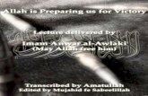 Allah is Preparing us for Victory - Salaat Timesalaattime.com/downloads/anwar/Lectures/Allah is preparing us for... · Allah is Preparing us for Victory 2 ... and that my love and