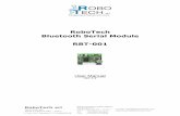 RoboTech Bluetooth Serial Module RBT-001 - · PDF fileRoboTech Bluetooth Serial Module User Manual Ver. 1.2 6 Product Description The RoboTech Bluetooth Serial Module is an effective