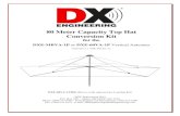 80 Meter Capacity Top Hat Conversion Kit - DX …static.dxengineering.com/global/images/instructions/dxe-60va-1thk...80 Meter Capacity Top Hat Conversion Kit for the ... of the antenna.