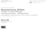 Model/Modelo: 796.3162#21# Kenmore Elite Top-Loadingdownload.sears.com/docs/spin_prod_938132812.pdf · Kenmore Elite ® Top-Loading Automatic Washer ... • Do not repair or replace