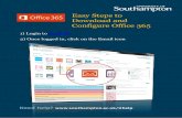 Easy Steps to Download and Configure Office 365elearn.southampton.ac.uk/wp-content/blogs.dir/sites/64/2015/11/... · Easy Steps to Download and Configure Office 365 1) Login to SUSSED