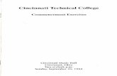 Cincinnati Technical College -   · PDF fileLena Williams • Frank H. Woesman • ... Harold L. Bare Sherri G. Britton ... Cincinnati Technical College