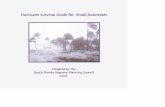 Hurricane Survival Guide for Small Businesses - SFRPC Survival Guide.pdfularly small businesses the South Florida Regional Planning Council has developed this Hurricane Survival Guide