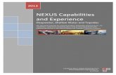 NEXUS Capabilities and Experience -  · PDF fileNEXUS Capabilities and Experience ... Chevron Agbami was West Africa ... ASME pressure vessel codes by releasing a new Shell DEP