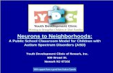 Neurons to Neighborhoods - Autism Speaks · PDF fileNeurons to Neighborhoods: ... PECS are universally understood, ... outcomes that the school district wants to achieve with