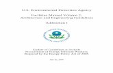 Architecture and Engineering Guidelines Addendum I · PDF fileU.S. Environmental Protection Agency Facilities Manual Volume 2: Architecture and Engineering Guidelines Addendum I Update