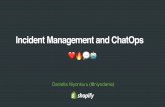 Incident Management and ChatOps - USENIX ?? Forget the incident response procedure spy pre-oncall reminders spy check reminders spy oncall spy cmd #war-room spy incident $