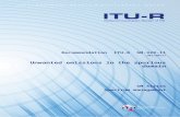 RECOMMENDATION ITU-R SM.329-11 - Unwanted …!MSW-E.docx · Web viewThe role of the Radiocommunication Sector is to ensure the rational, equitable, efficient and economical use of
