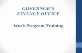 GOVERNOR’S FINANCE OFFICE - Nevadabudget.nv.gov/uploadedFiles/budgetnvgov/content/Training/Work...Budget shortfall . This work program requests a transfer from the Reserve category