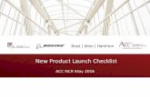 New Product Launch Checklist - Association of Corporate Counsel (ACC… … ·  · 2016-05-24New Product Launch Checklist ACC NCR May 2016 . Today’s Speakers ... assignment of