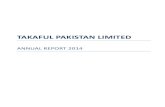 TAKAFUL PAKISTAN LIMITED report 2014.pdf · Auditor’s Report to the Members 20 ... Al Baraka Bank (Pakistan) Limited Habib Bank Limited (Islamic Banking Division) ... 2012 The annexed