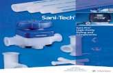 Sani-Pro High-Purity Piping and Components - · PDF fileWe will educate,inform,and demonstrate the advantages of Sani-Tech® High-Purity Piping and Components over other competitive