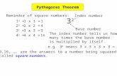 [PPT]PowerPoint Presentation - GCSE Resources for …djmaths.weebly.com/uploads/5/5/3/7/5537924/pythagoras.ppt · Web viewPythagoras Theorem Reminder of square numbers: 32 Index number