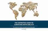 THE DEFINITIVE GUIDE TO COMPLYING WITH AML/CTF · PDF fileTHE DEFINITIVE GUIDE TO COMPLYING WITH AML ... One of the important issues firms will have ... You may think it would never