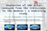 [PPT]PowerPoint Presentationggdjl/conferences/Lunt... · Web viewEvolution of the Asian monsoon from the Cretaceous to the modern – a modelling study. Dan Lunt, Alex Farnsworth,