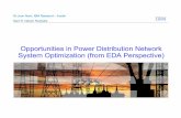 Opportunities in Power Distribution Network System Optimization (from · PDF file · 2014-04-13Opportunities in Power Distribution Network System Optimization (from EDA Perspective)