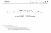 Endeavour Scholarships and Fellowships program... · Endeavour Scholarships and Fellowships 2018 Round Applicant Guidelines Page 2 of 25 Glossary Academic transcript The list of subjects