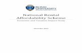 National Rental Affordability Scheme - NAHCnahc.org.au/documents/NRAS_Economic_and_Taxation_Research_Re… · National Rental Affordability Scheme: Economic and Taxation Impact Study