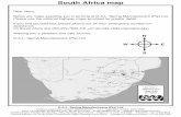 South Africa map - Spring Manufactureroal.co.za/oal-spring-manufacturers-maps.pdf · South Africa map Use O.A.L. Gauteng ... Rietfontein Road Coatan Avenue West Rhokana / Kgagwane