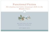 Functional Fiction Developing narrative language skills · PDF fileFunctional Fiction . Developing narrative language skills in ... of how explicit teaching of functional grammar can