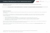 Online Banking & User administration · PDF fileWestpac Live Online Baning User ainistration 1 Westpac Live helps you to tailor your Online Banking to suit the financial needs of your