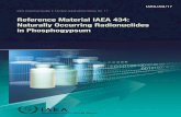 Reference Material IAEA 434: Naturally Occurring ... IAEA Analytical Quality in Nuclear Applications Series No. 17 Reference Material IAEA 434: Naturally Occurring Radionuclides in