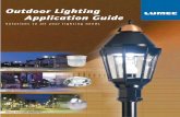 Outdoor Lighting Application Guide - · PDF fileOutdoor Lighting Application Guide Solutions to all your lighting needs Atmosphere and Security ... 5Tells you with which mounting height