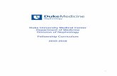 Duke University Medical Center - Duke Department of ... · PDF fileDuke University Medical Center ... DS = dialysis service CCS= core curriculum series DC= hemodialysis clinic ...