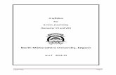 North Maharashtra University, · PDF file[Type text] Page 1 A syllabus For B.Tech. (VII and VIII sem) North Maharashtra University, Jalgaon w.e.f 2013-14 A syllabus For B.Tech. (Cosmetic)