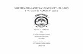NORTH MAHARASHTRA UNIVERSITY,JALGAON ‘A’ Grade …rcpcoedn.org/downloads/syllabus/B_Ed/2015-16 B.Ed. Part-II.pdf · North Maharashtra University, Jalgaon Syllabus for B.Ed. Two